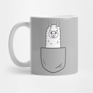 Llama In A Pocket Mug